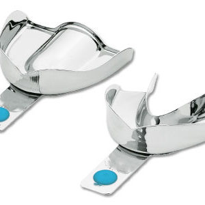 (4)“ANATOMIC” Solid Stainless Steel Impression Trays