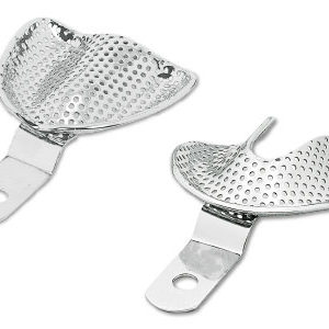 (1)Perforated Stainless Steel Impression Trays for Edentulous