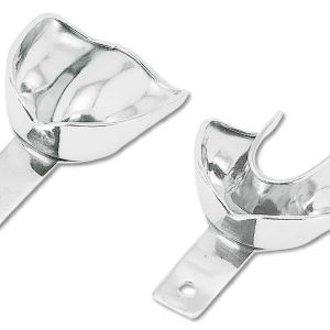 {14}Solid Stainless Steel anterior depressed Impression Trays