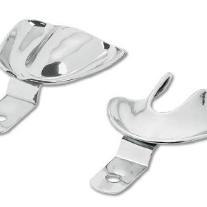 {16}Solid Stainless Steel Impression Trays for Edentulous